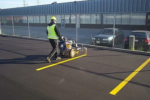 How To Paint Parking Lot Lines